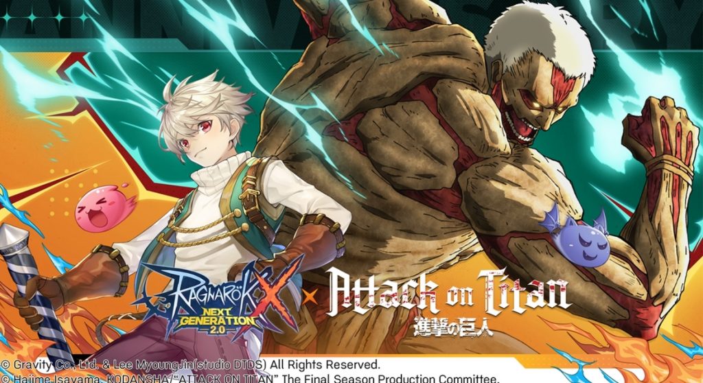 Ragnarok X Next Generation Attack on Titan