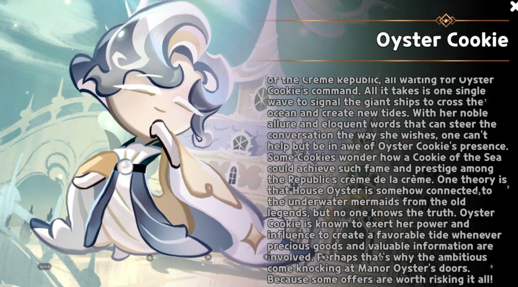 Oyster Cookie - Cookie Run Kingdom