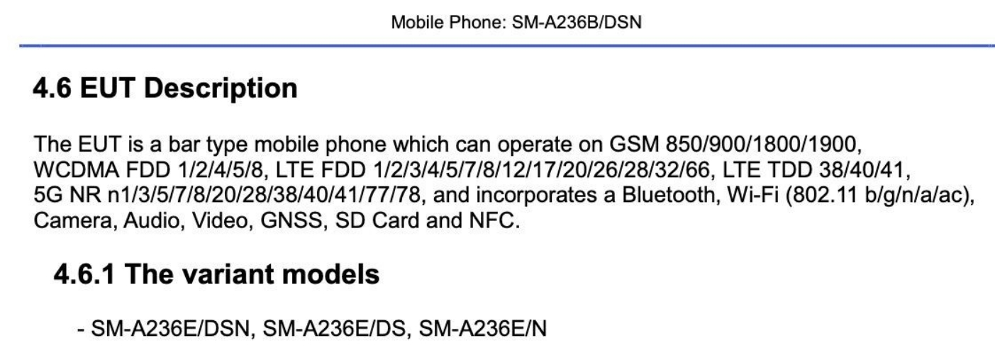 Samsung Galaxy A23