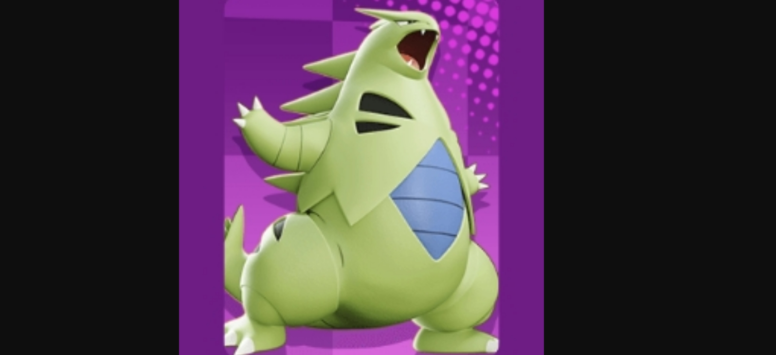 Tyranitar Pokemon Unite