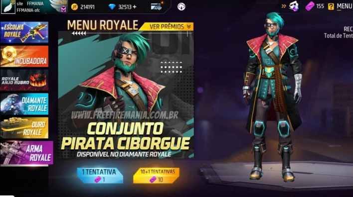Free Fire is a popular battle royale game that frequently shares updates with its fans, one of which is Lucky Royale, which receives monthly update changes. This time, on August 8, the most recent free fire update will grant players access to an intriguing skin called Pirate Cyborg.