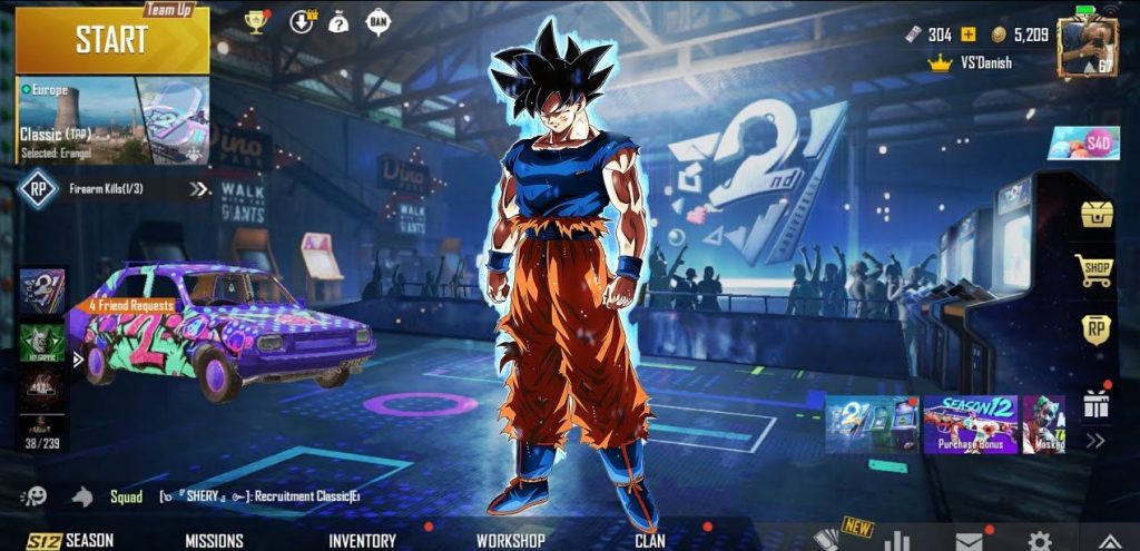PUBG Mobile Dragon Ball