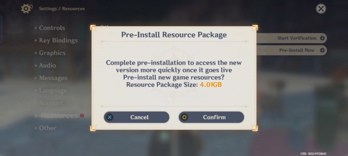 Genshin Impact 3.0 Update