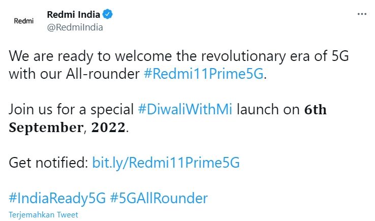Redmi 11 Prime 5G