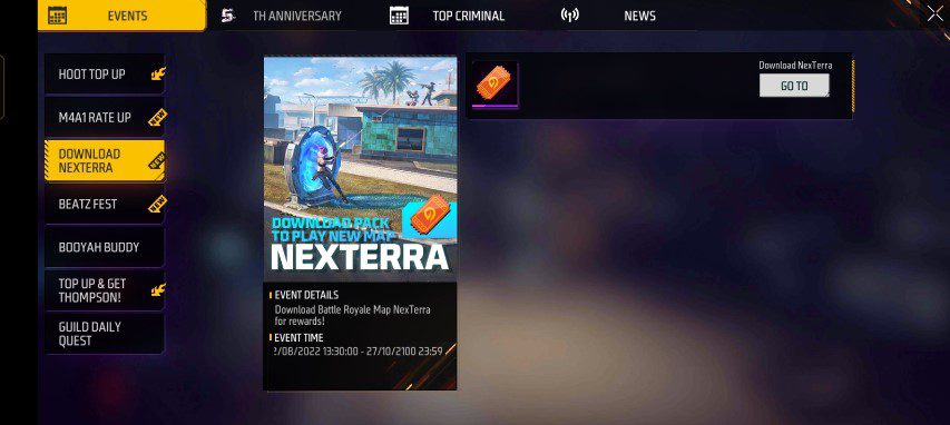 Free Fire Nexterra