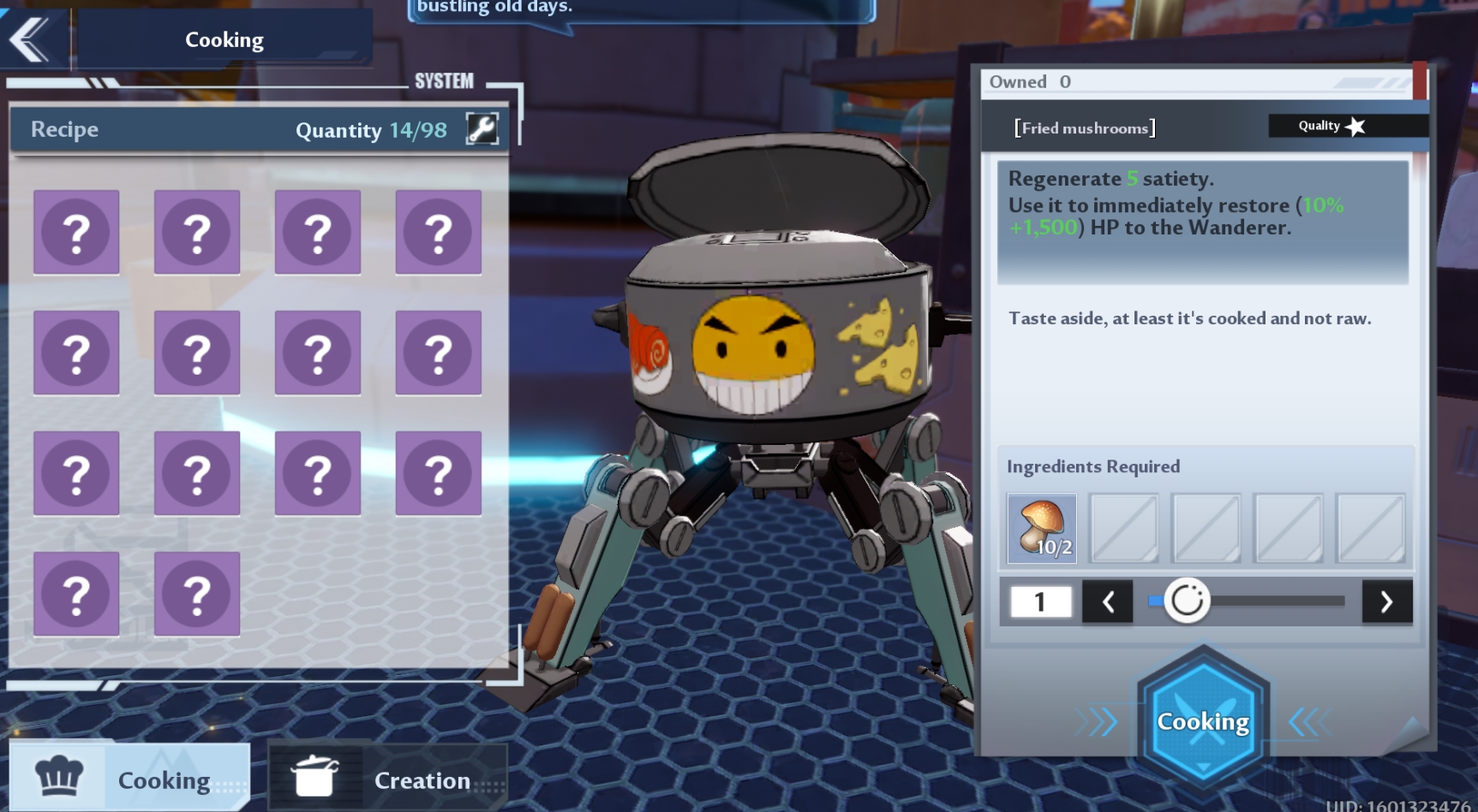 Tower of Fantasy Regen Health