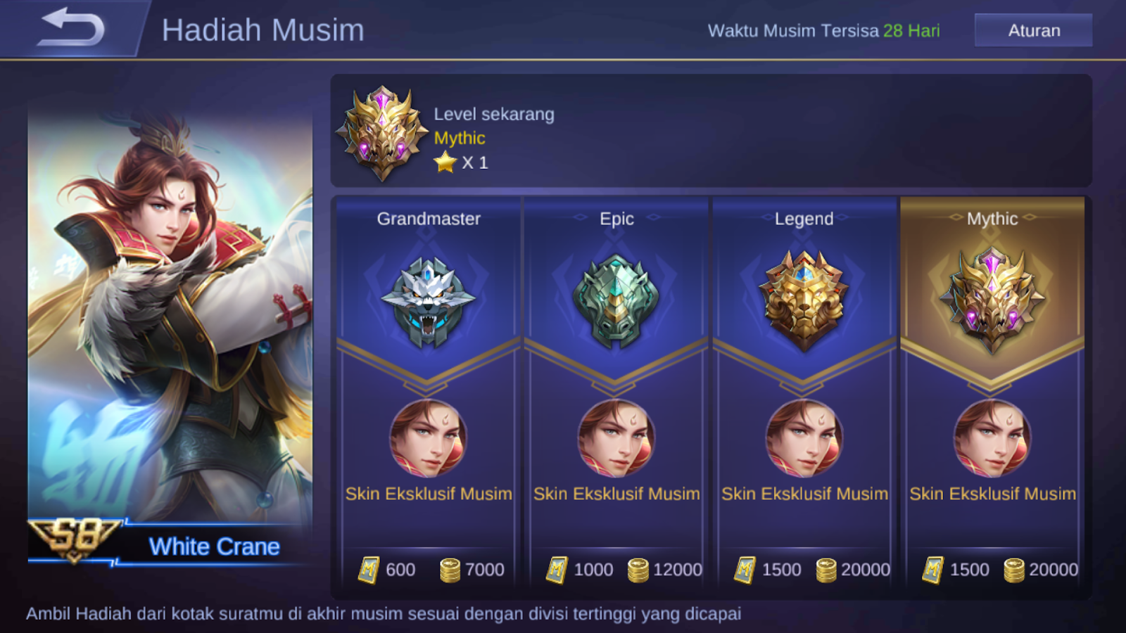 Early Season Push Rank Mobile Legends