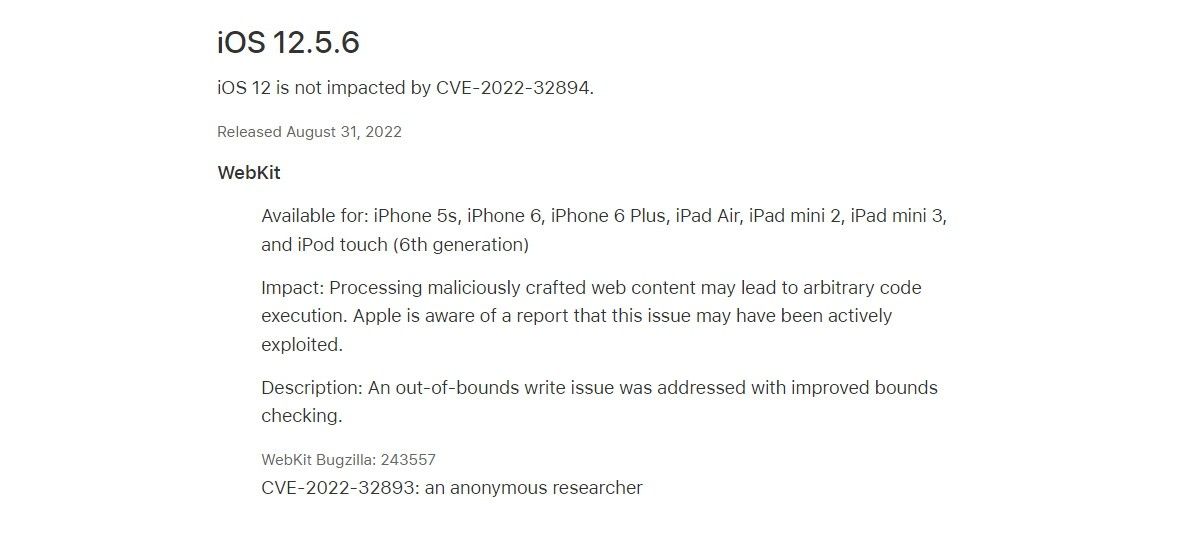 Apple Update Unsupported