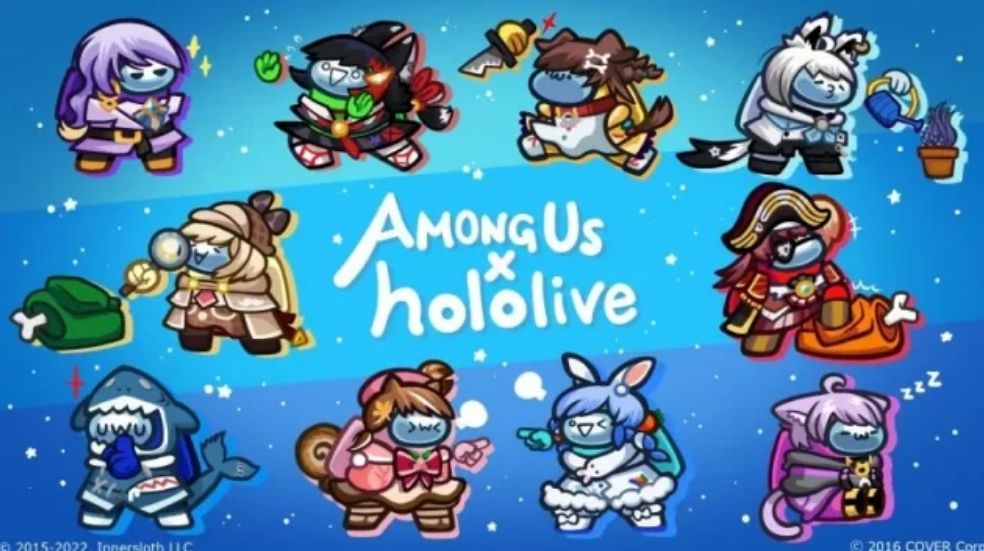 Among Us x Hololive