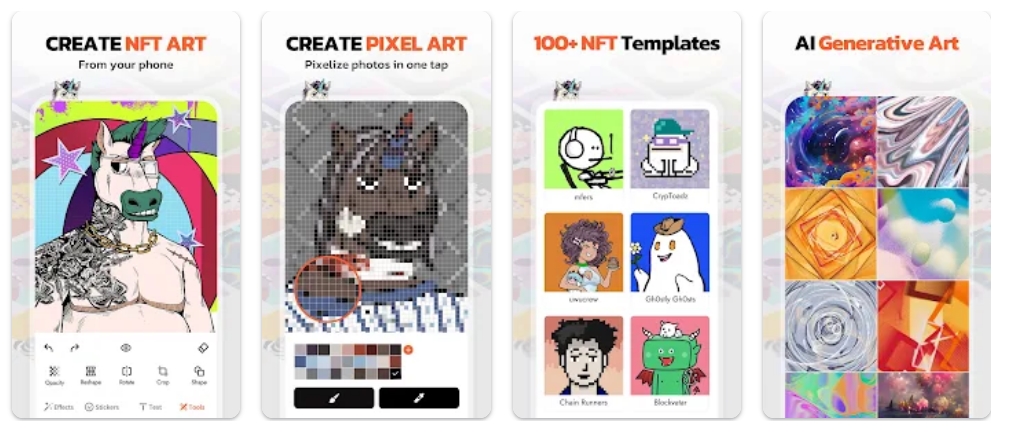 NFT Maker Android Applications