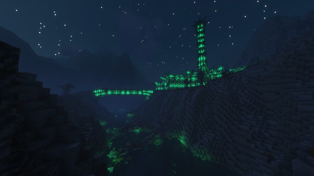 Pemain Minecraft ini Buat Minas Morgul dari Lord of The Rings