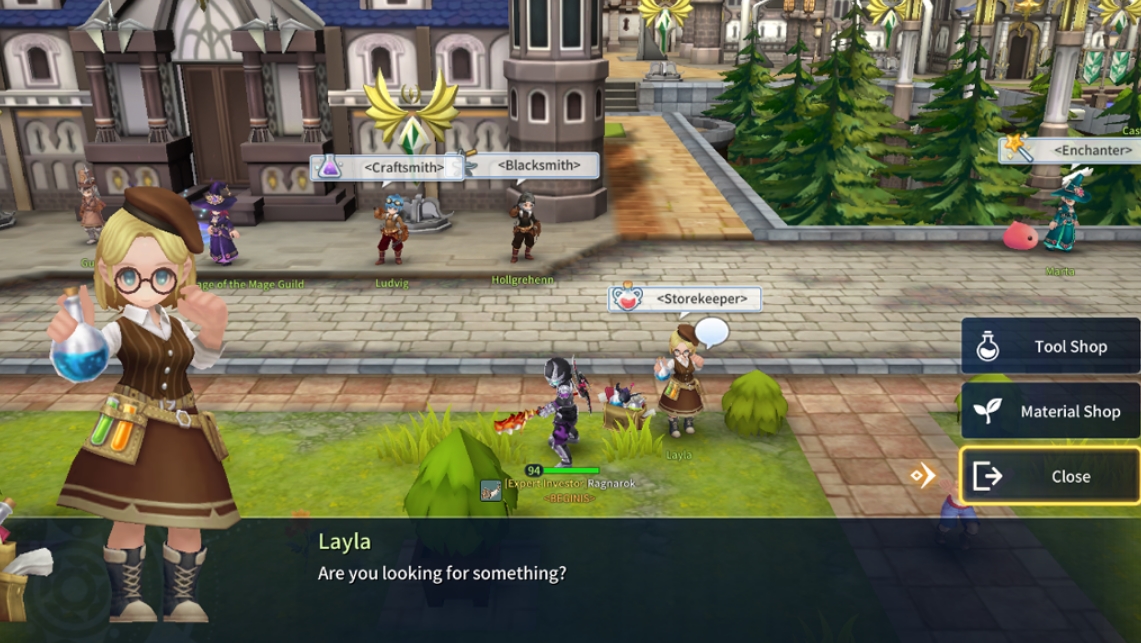 Ragnarok Begins Shops