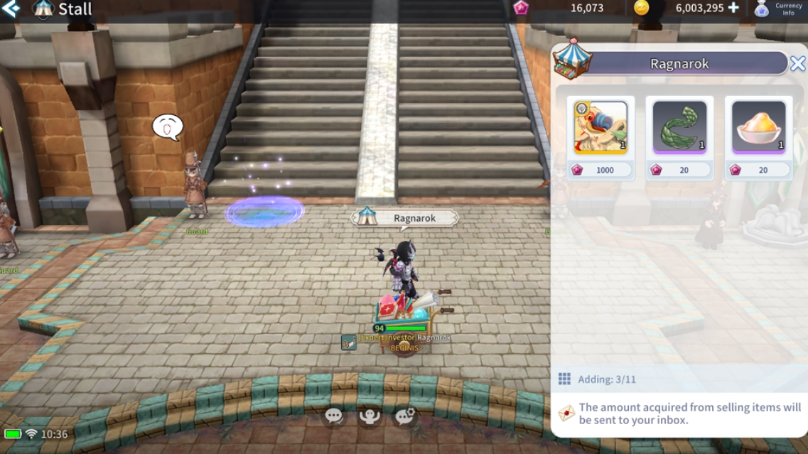Ragnarok Begins Shops