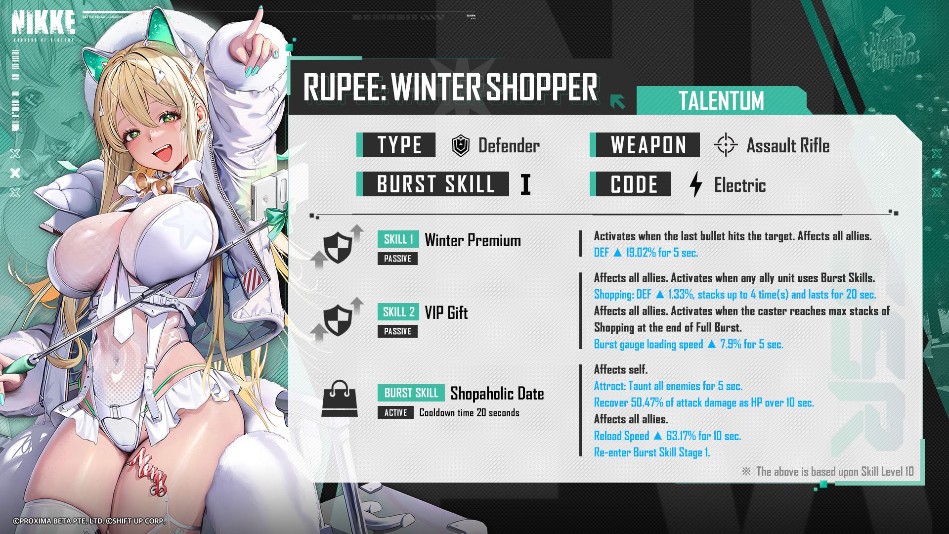 Rupee NIKKE Goddess of Victory