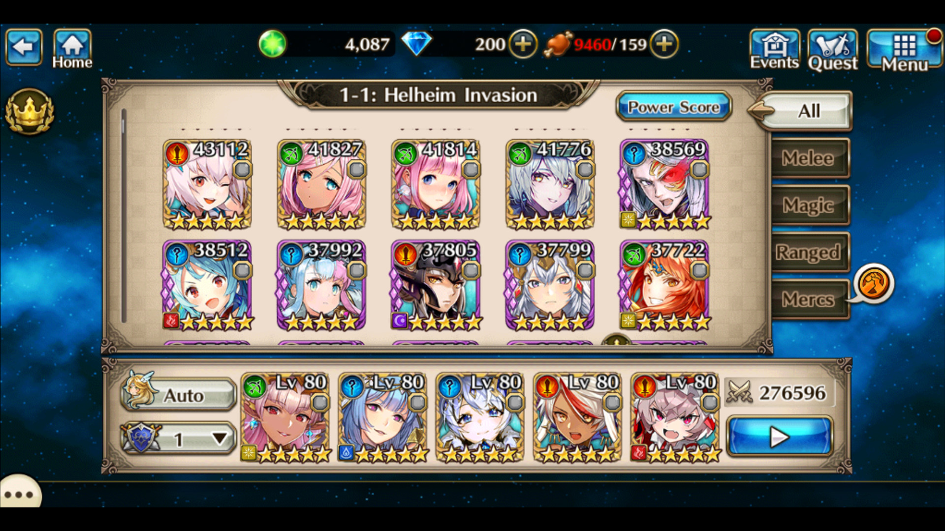 Valkyrie Connect Tier List
