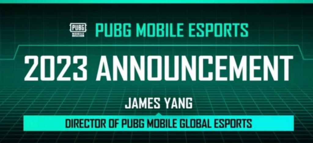 PUBG Mobile 2023 ESPORTS Calendar