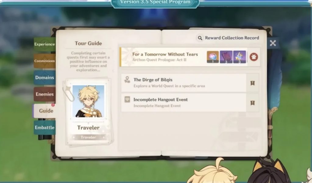 Genshin Impact Tour Guide