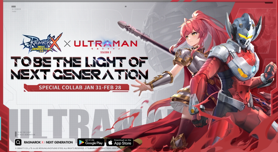 Ragnarok X Next Generation Ultraman