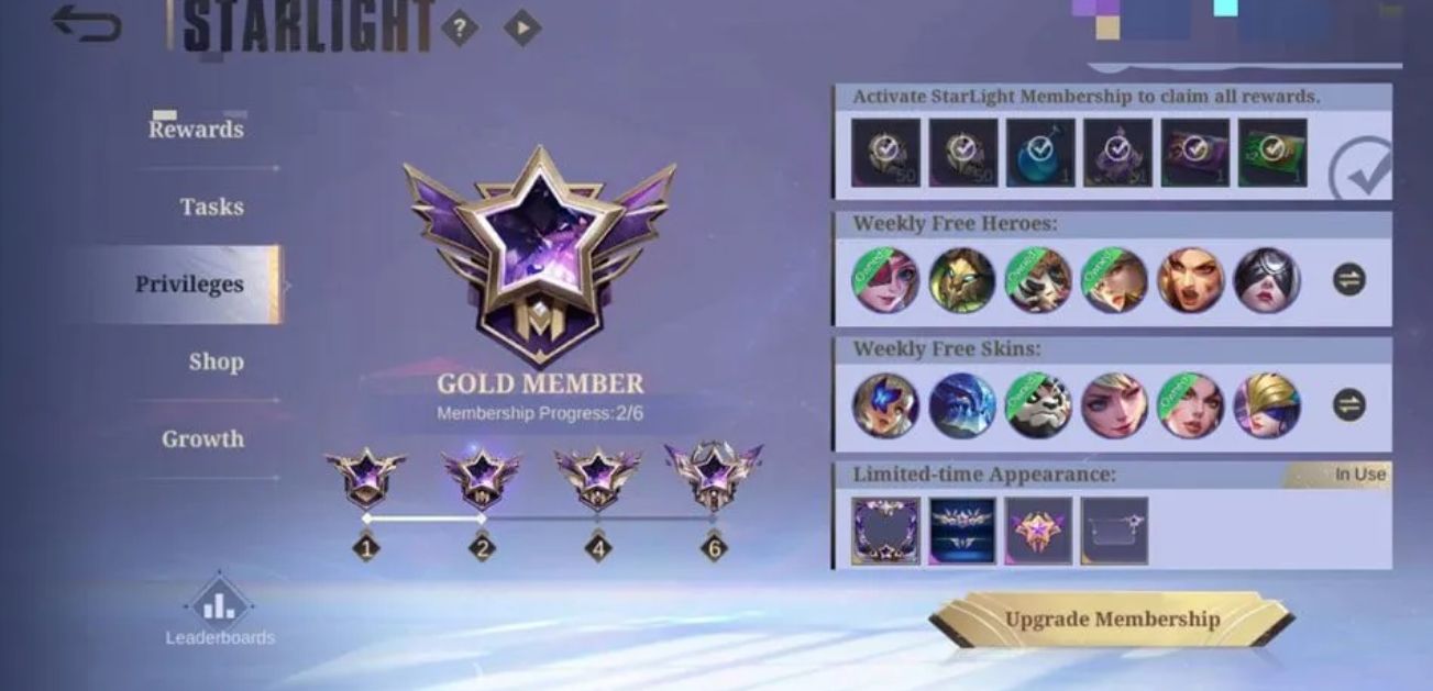 Starlight Mobile Legends