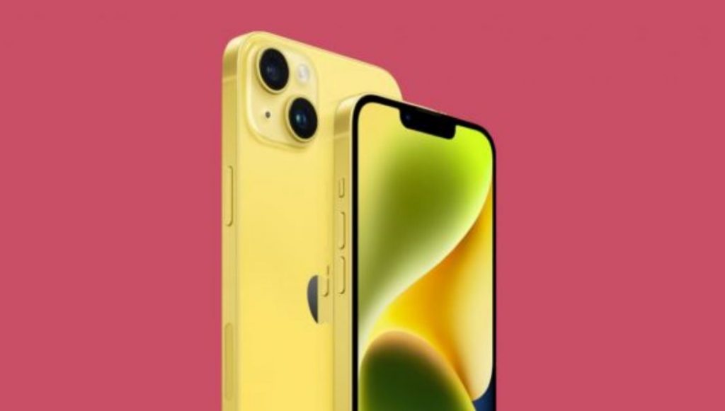 iPhone 14 Yellow