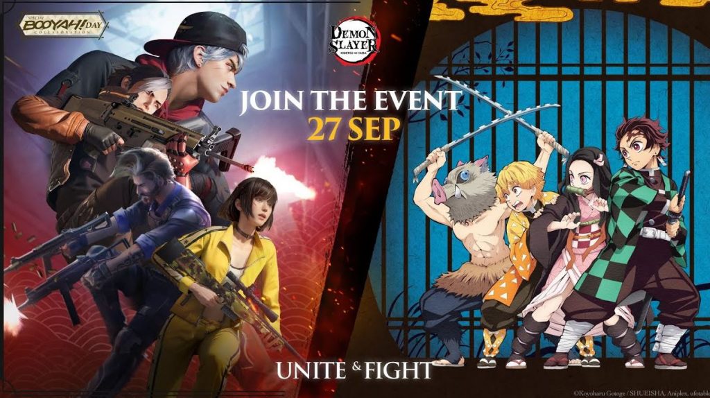 Free Fire Demon Slayer Anime