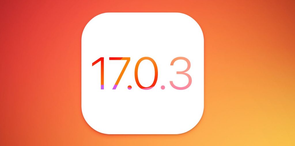 iOS 17.0.3