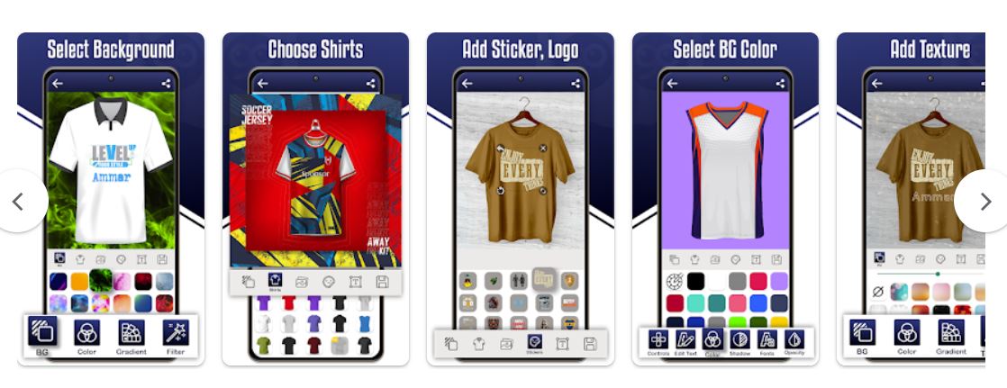 Designing Clothing Apps