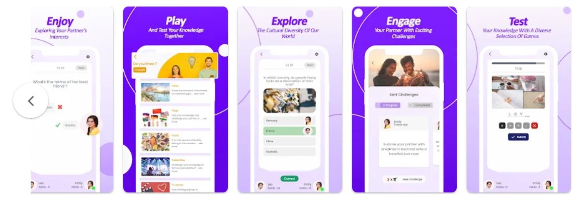 Mobile Games for Couples