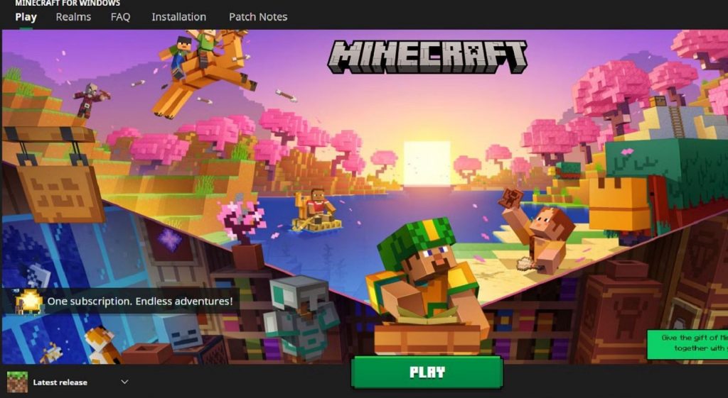 Update Minecraft