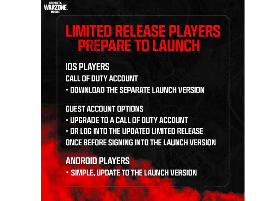 Warzone Mobile Global Launch