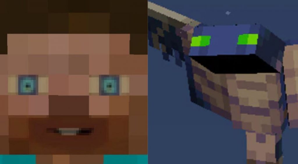 Eerie Minecraft