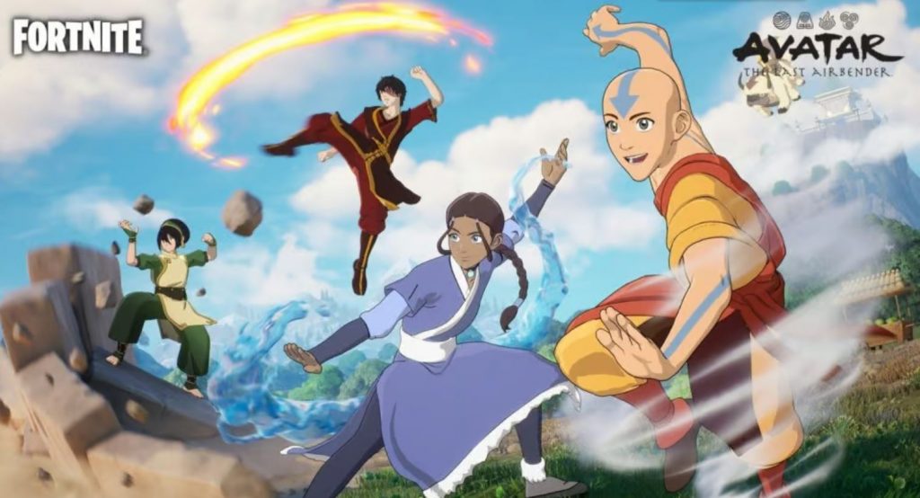 Fortnite x Avatar Elements Event
