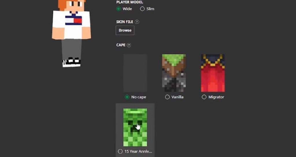Minecraft Capes