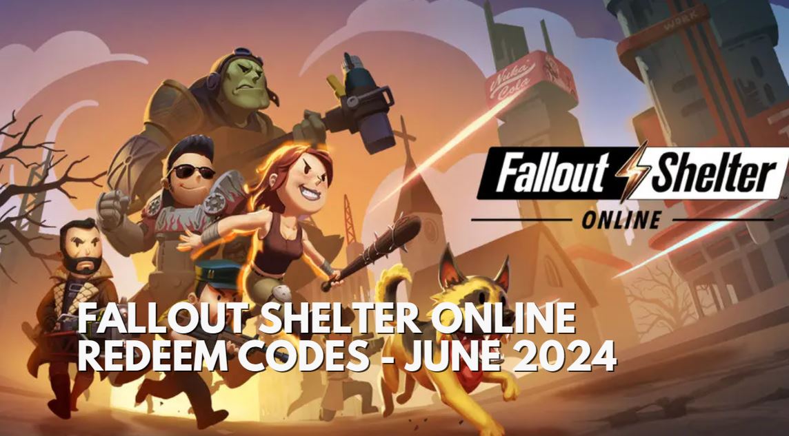 Fallout Shelter Online Codes June 2024