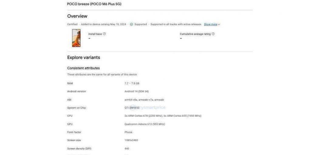 Poco M6 Plus 5G