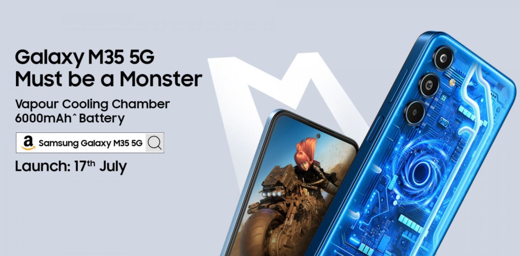 Samsung Galaxy M35 Set to Launch in India on July 17