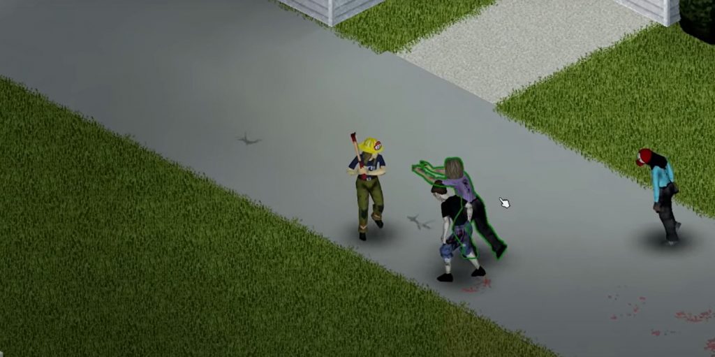 Axes in Project Zomboid