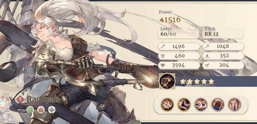 Rawiyah Sword of Convallaria