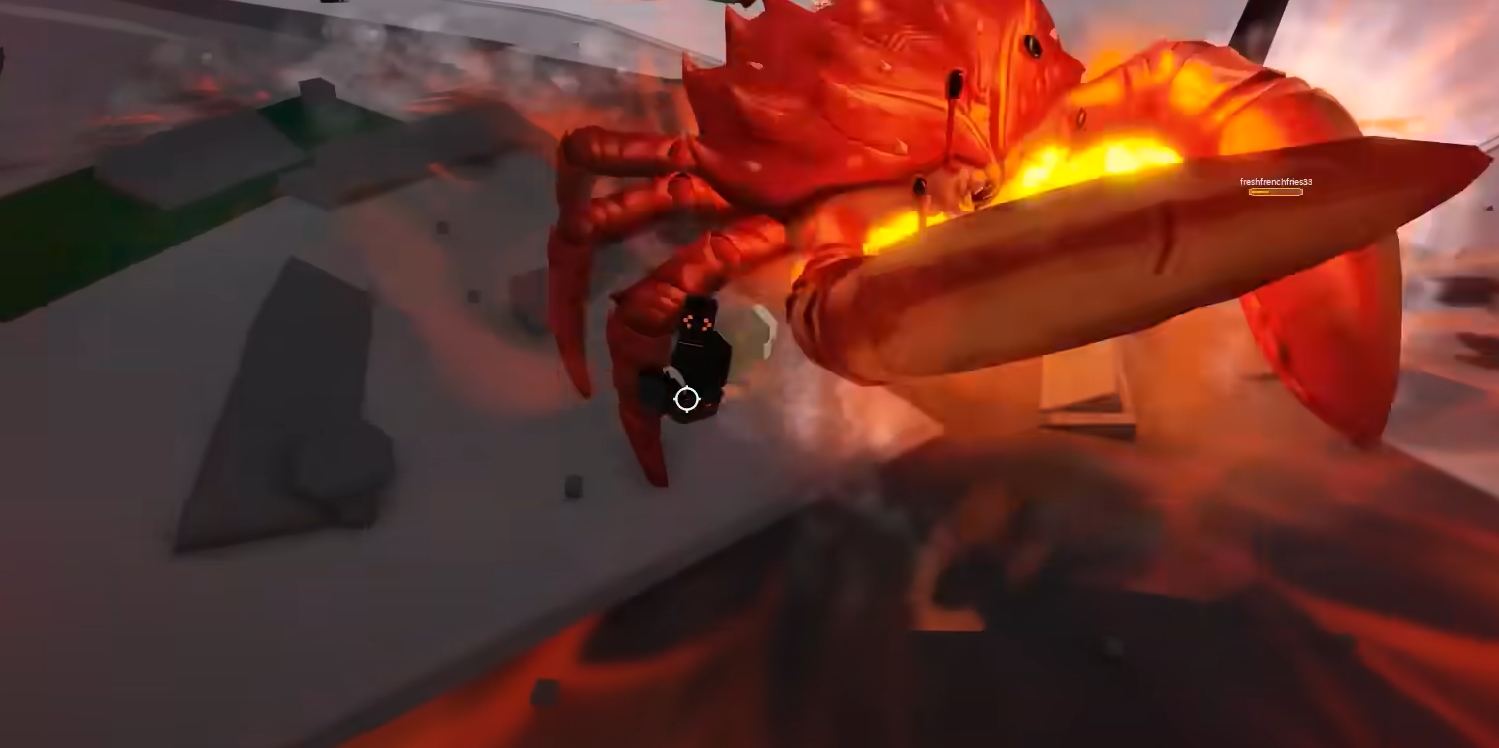 Strongest Battlegrounds Crab Boss