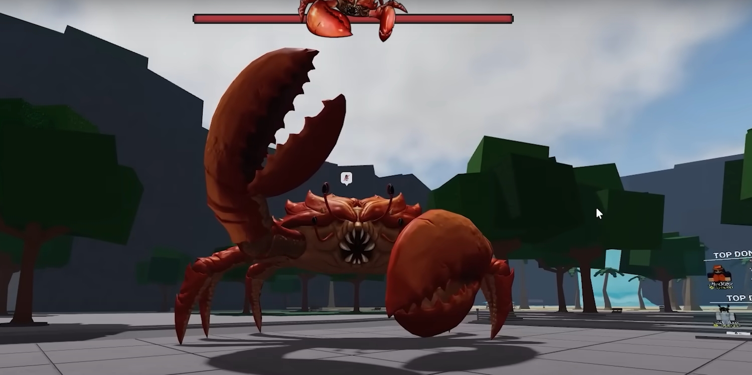 The Strongest Battleground Crab Boss