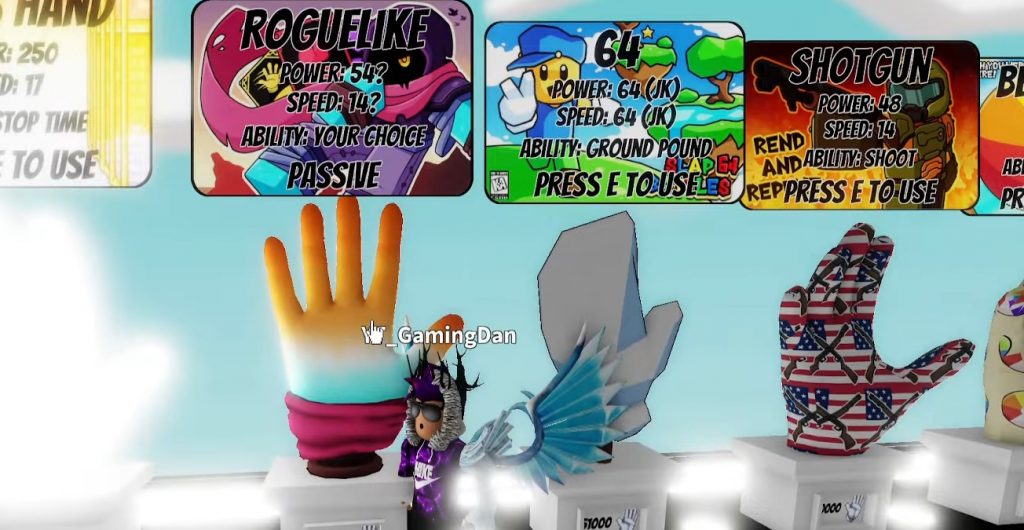 Roguelike Glove Slap Battles
