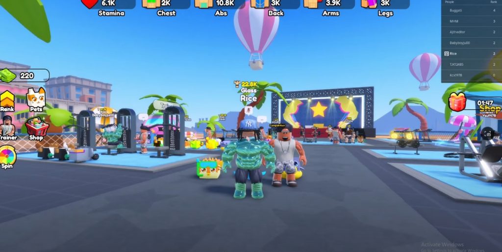 Gym Star Simulator
