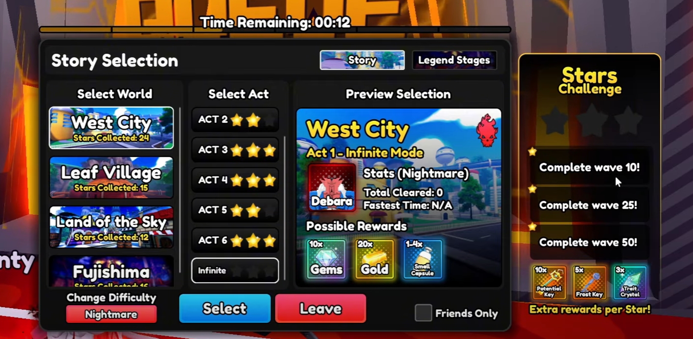Anime Reborn Trait Reroll