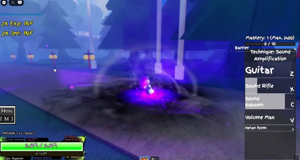 Jujutsu Legacy Sound Amplification