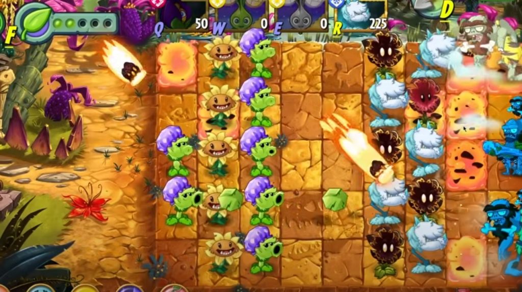 Plants vs Zombies 2 Gardenless