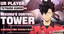 Haikyu!! Fly High New Event and Tetsuro Kuroo UR Characters!