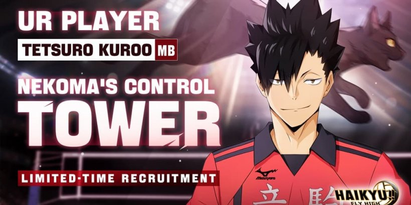 Haikyu!! Fly High New Event and Tetsuro Kuroo UR Characters!