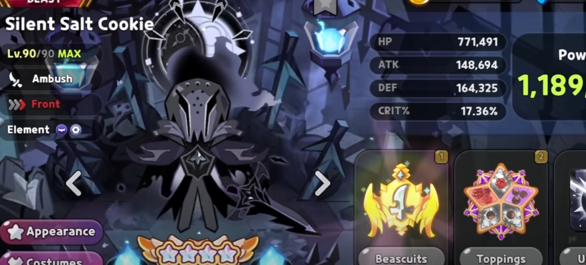 Best META Team Build Silent Salt Cookie Run Kingdom to Reach Grandmaster Guide!