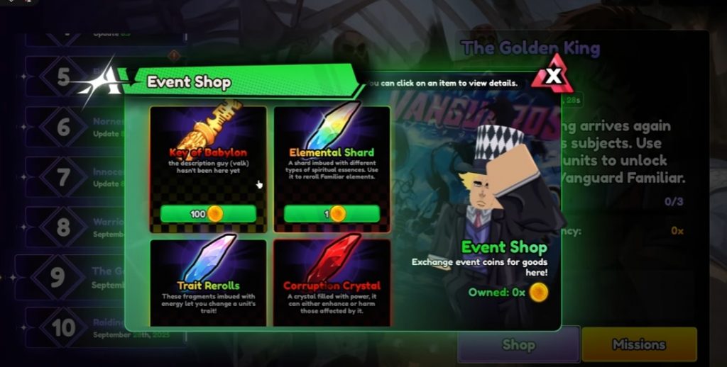 How to Get Gilgamesh’s Vanguard Familiar Fast in Anime Vanguards