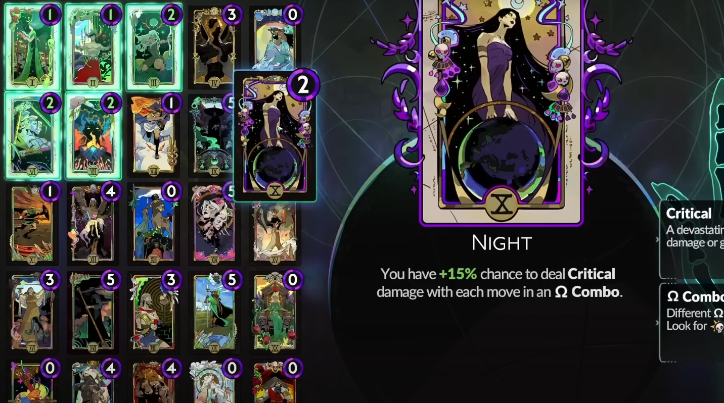 Arcana Cards in Hades 2 Guide, Best One, Loadouts & Tier List!